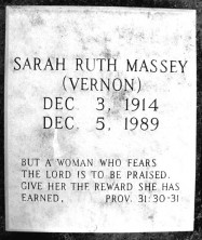 Sarah Ruth Massey
