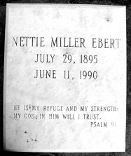 Nettie Victoria Ebert