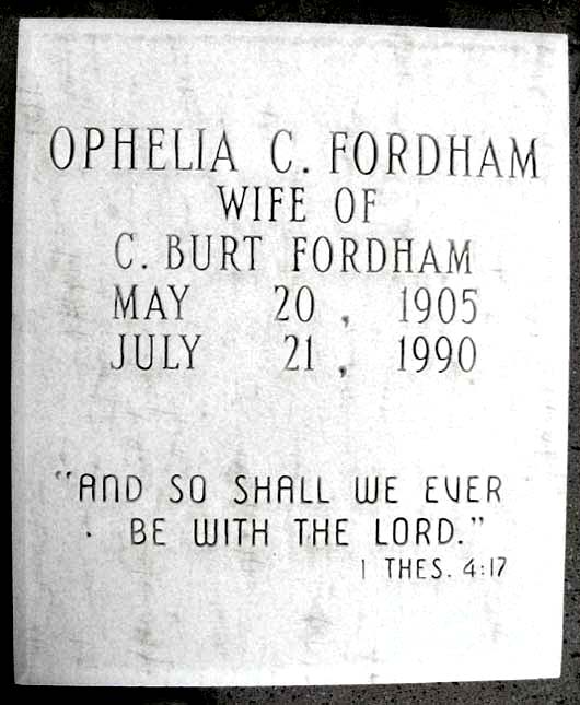 Laura Ophelia Fordham