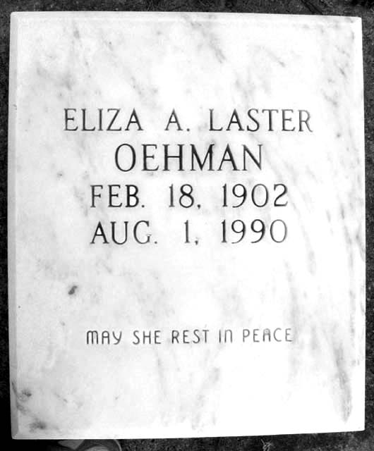 Eliza Alice Oehman