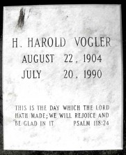 Henry Harold Vogler