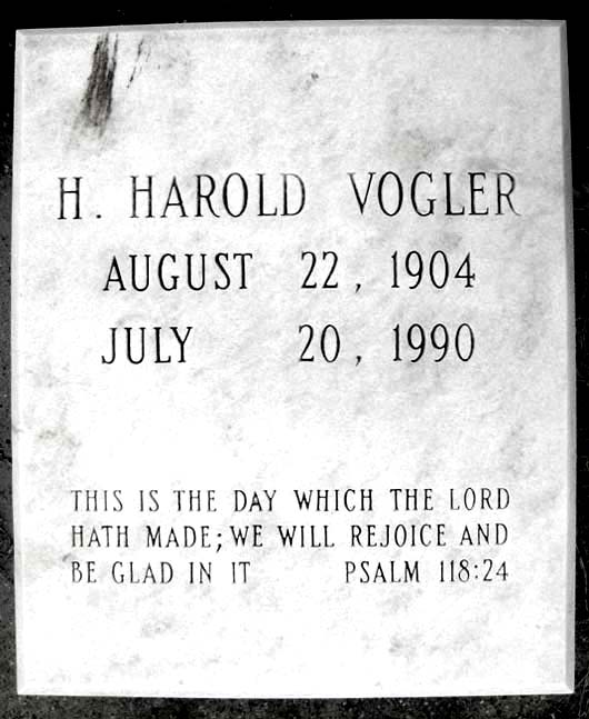 Henry Harold Vogler