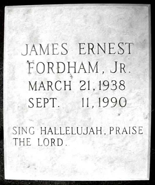 James Ernest Fordham