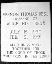 Vernon Thomas Bess