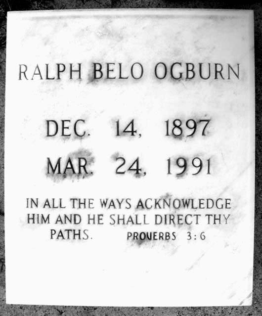Ralph Belo Ogburn
