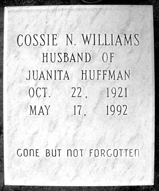 Cossie Norman Williams