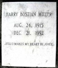 Harry Bostian Miller