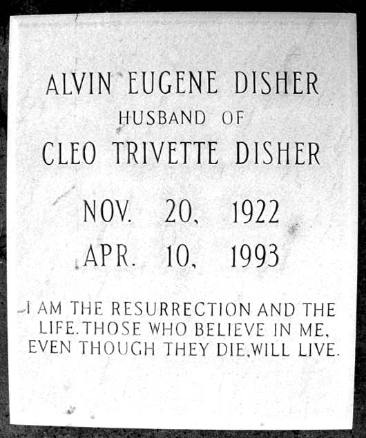Alvin Eugene Disher