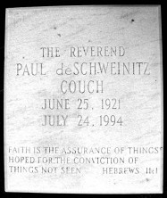 Paul deSchweinitz Couch