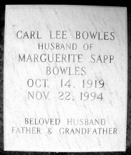 Carl Lee Bowles