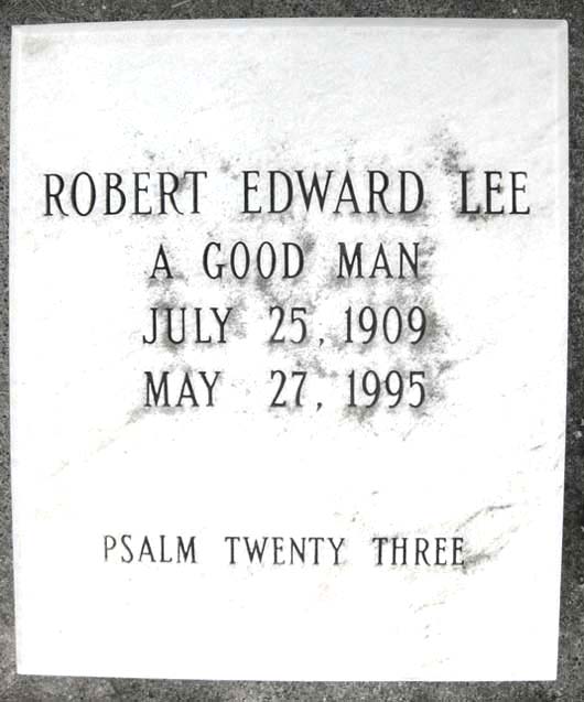 Robert Edward Lee