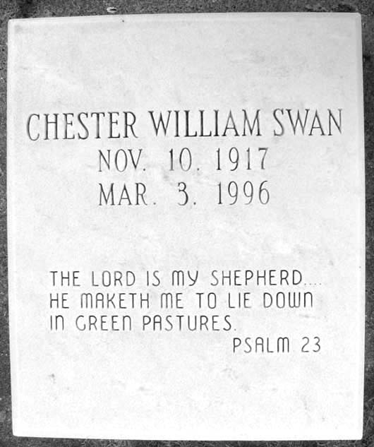 Chester William Swan