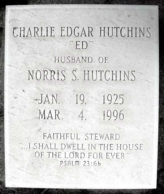 Charles Edgar Hutchins