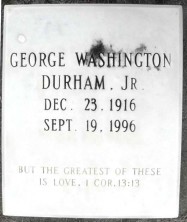 George Washington Durham