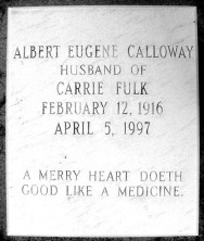 Albert Eugene Calloway