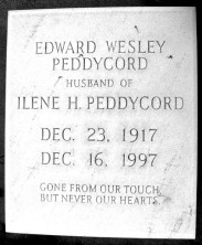 Edward Wesley Peddycord
