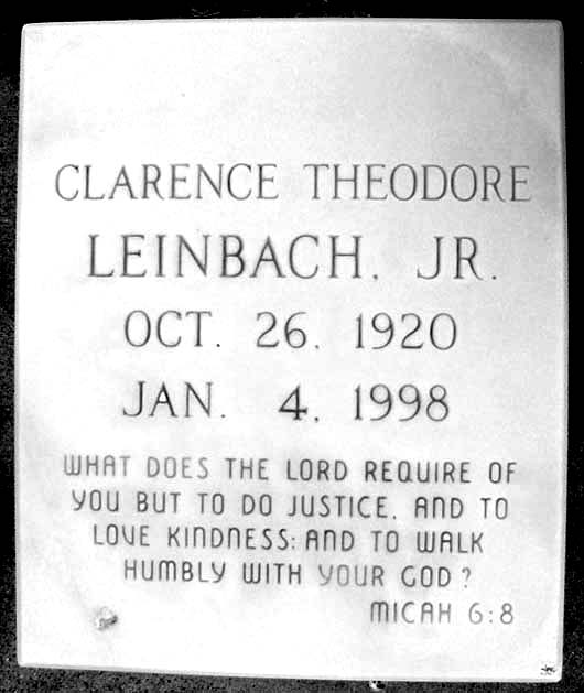 Clarence Theodore Leinbach