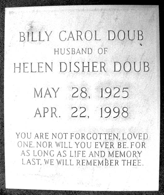 Billy Carol Doub