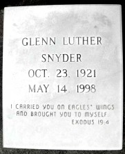 Glenn Luther Snyder