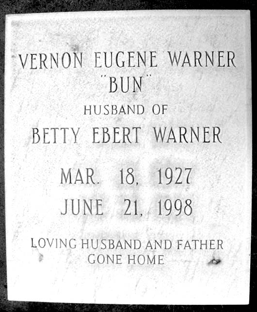 Vernon Eugene Warner