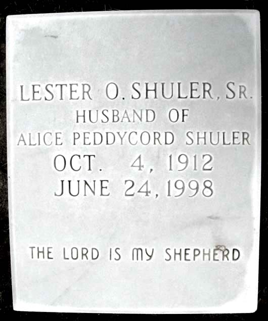 Lester Olon Shuler