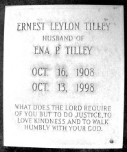 Ernest Leylon Tilley