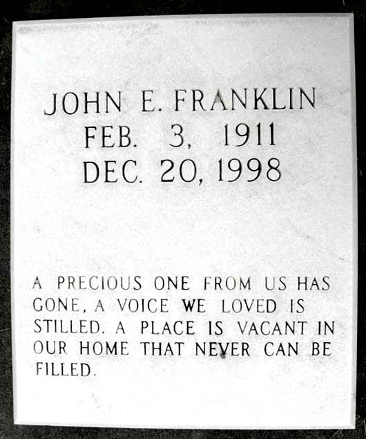 John Edward Franklin