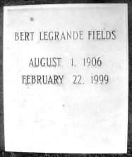 Bert Legrande Fields
