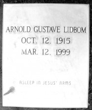 Arnold Gustave Lidbom