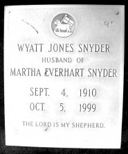 Wyatt Jones Snyder