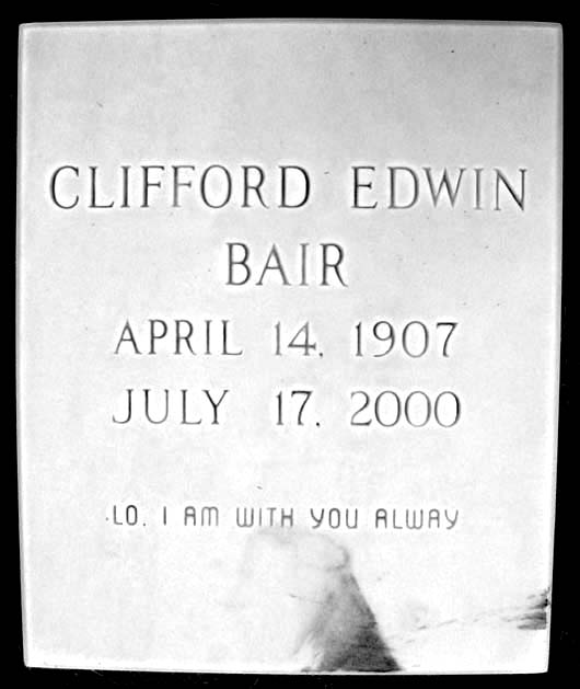 Clifford Edwin Bair