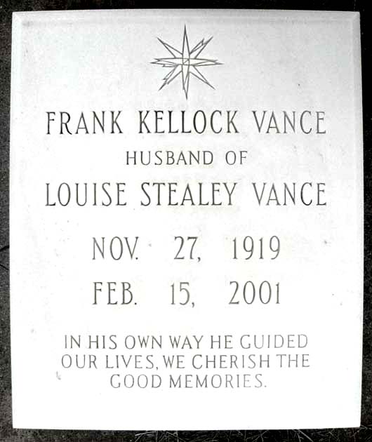 Frank Kellock Vance