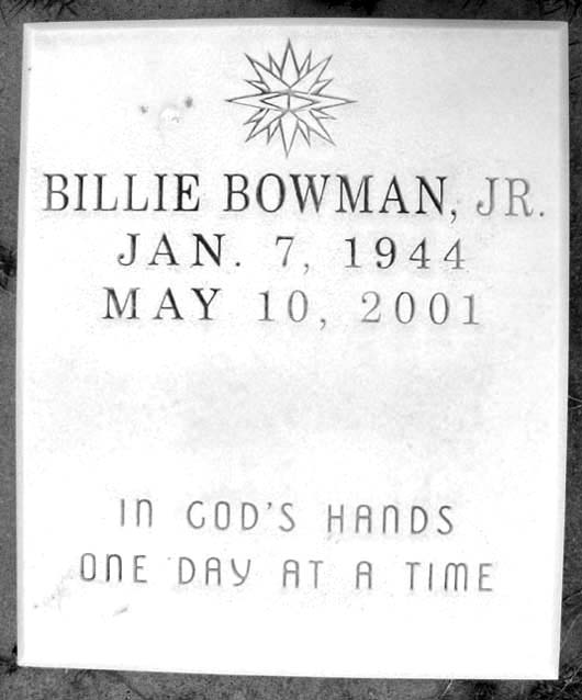Billie Purdue Bowman