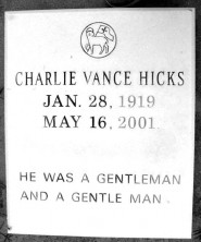 Charlie Vance Hicks