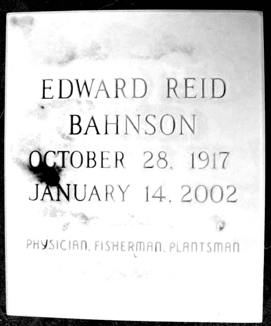 Edward Reid Bahnson