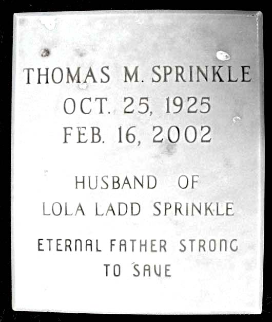 Thomas Milton Sprinkle