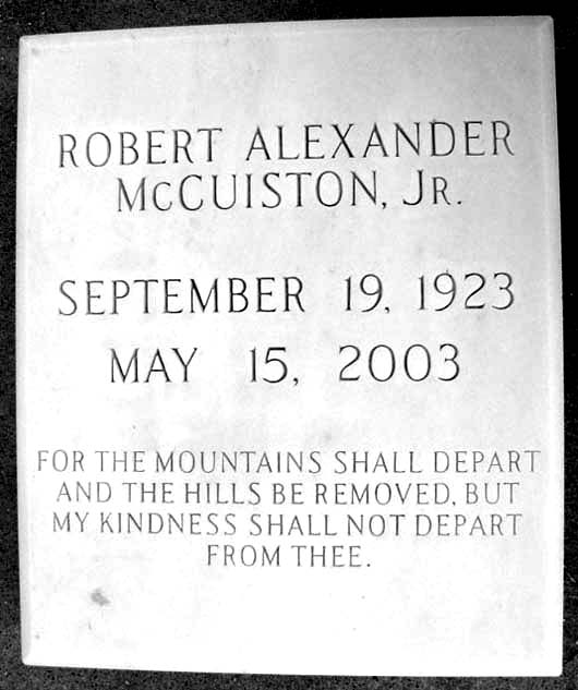 Robert Alexander McCuiston