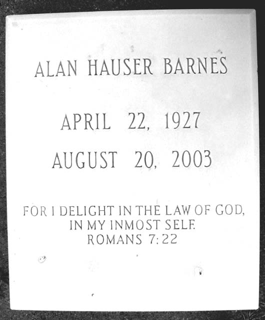 Alan Hauser Barnes