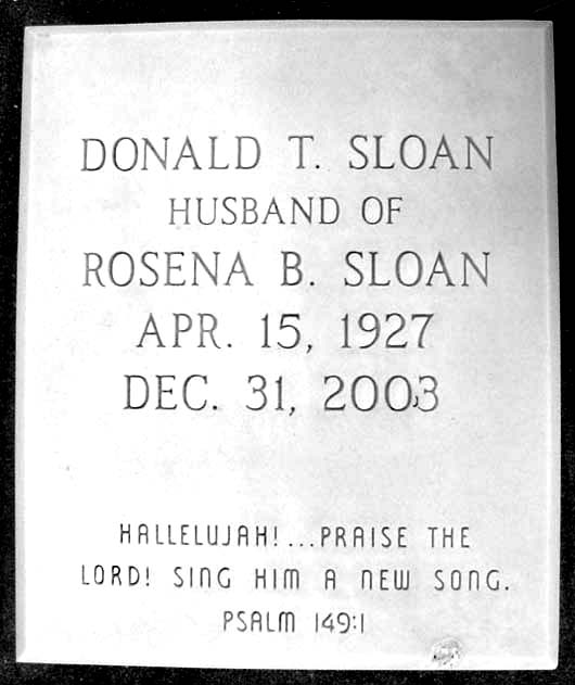 Donald T. Sloan