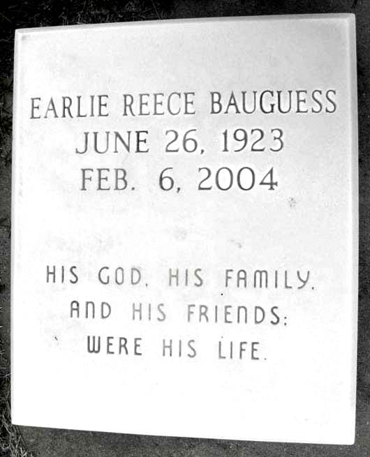 Earlie Reece Bauguess