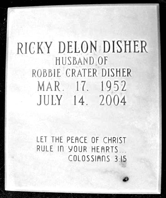 Ricky Delon Disher