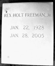 Rex Holt Freeman