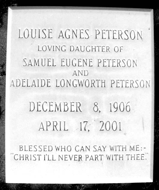 Louise Agnes Peterson