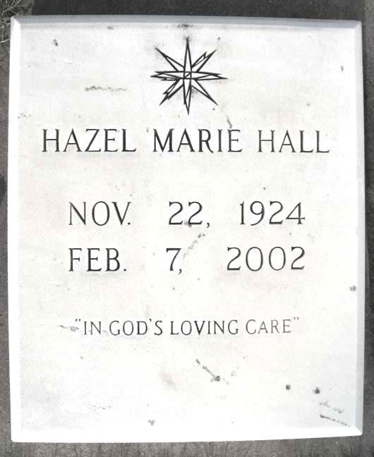 Hazel Marie Hall