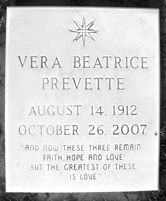 Vera Beatrice Prevette