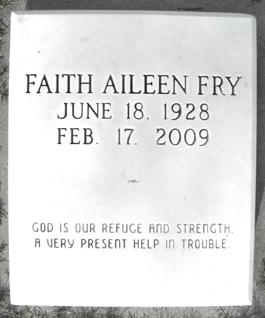 Faith Aileen Fry