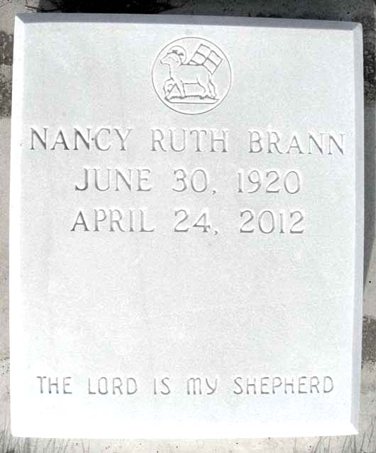 Nancy Ruth Brann