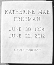 Katherine Mae Freeman
