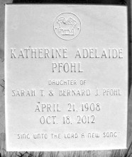Katherine Adelaide Pfohl