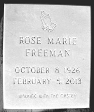 Rose Marie Freeman